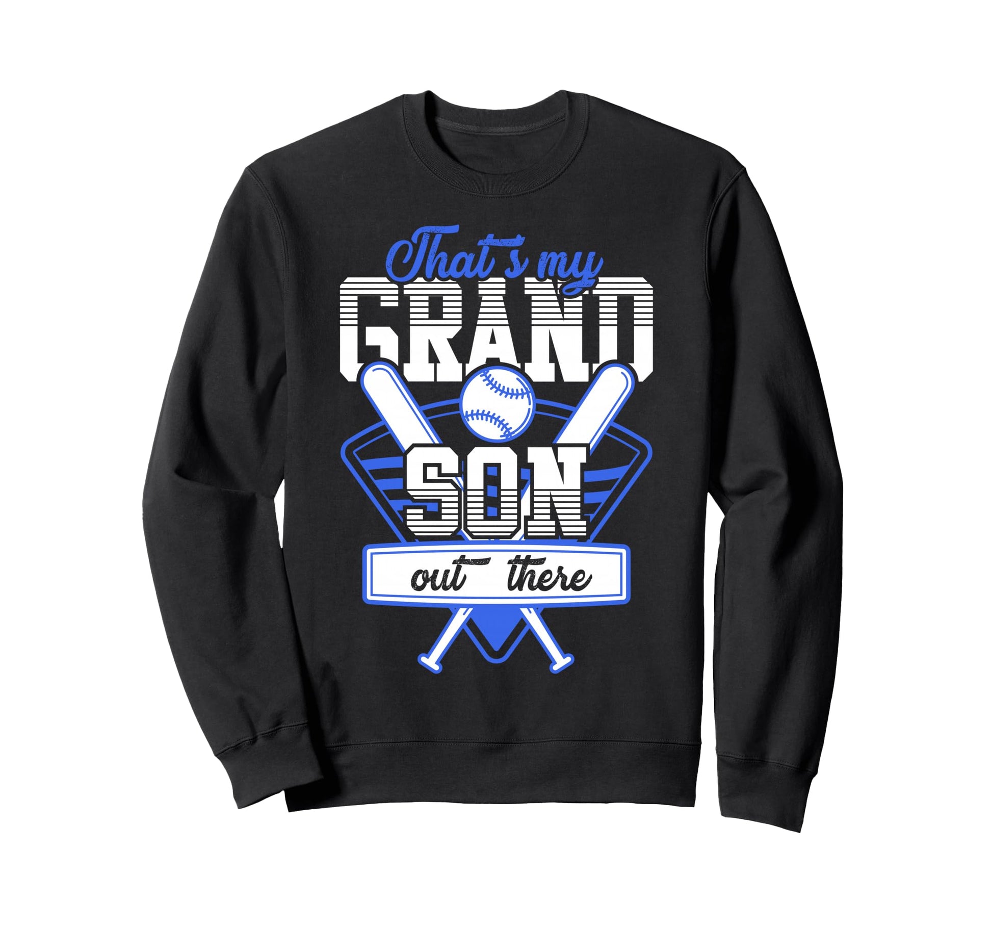 Grandparents Baseball Grandson Sweatshirt - Aesthetic Graphic Men Women - T-Shirt, Sweatshirt, Hoodie