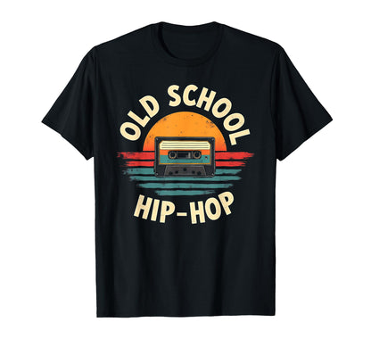 Old School Hiphop T-Shirt - Unique Graphic for Adults - T-Shirt, Sweatshirt, Hoodie