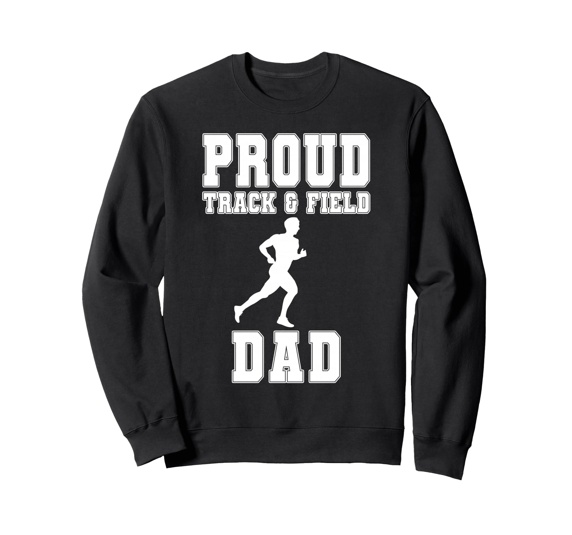 Proud Track Fielddad Game Day Sports Sweatshirt - Minimalist Print Unisex - T-Shirt, Sweatshirt, Hoodie