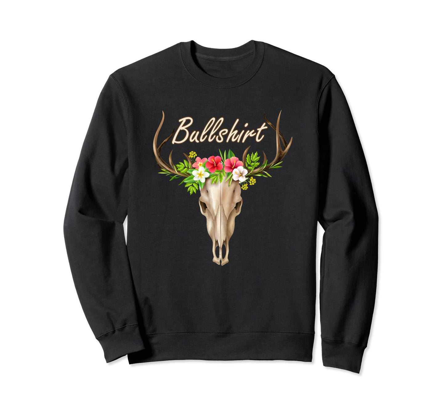 Bull Western Rodeo Statement Boho Sweatshirt - Streetwear Style for Adults - T-Shirt, Sweatshirt, Hoodie