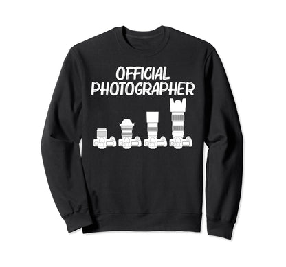 Photography Art Photographer Sweatshirt - Casual Everyday Wear Unisex - T-Shirt, Sweatshirt, Hoodie