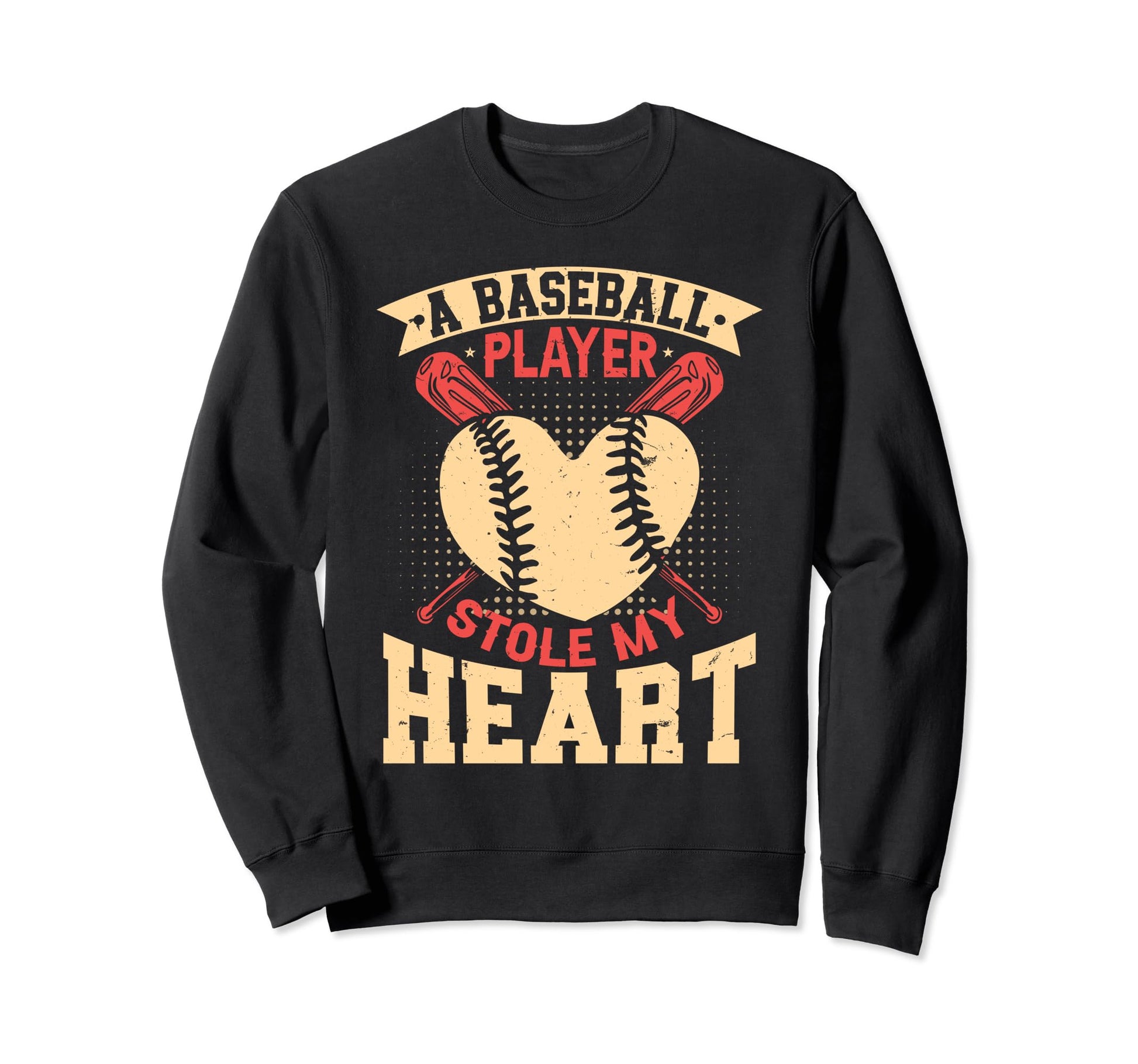 Baseball Girlfriend Baseball Player Sweatshirt - Graphic Print for Adults - T-Shirt, Sweatshirt, Hoodie