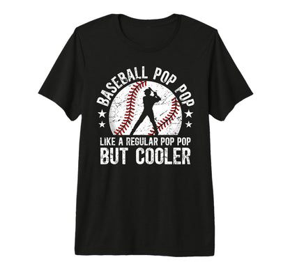Mens Baseball Pop Pop Grandpa Pop Pop T-Shirt - Trendy Graphic Unisex - T-Shirt, Sweatshirt, Hoodie
