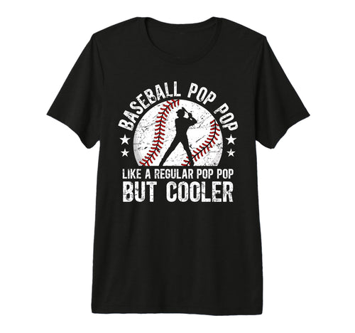 Mens Baseball Pop Pop Grandpa Pop Pop T-Shirt - Trendy Graphic Unisex - T-Shirt, Sweatshirt, Hoodie