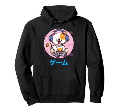 Shiba Inu Video Gaming Vaporwave Hoodie - Fun Novelty Design Men Women - T-Shirt, Sweatshirt, Hoodie