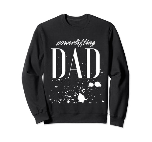 Powerlifting Dad Game Day Biggest Fan Sweatshirt - Minimalist Print Unisex - T-Shirt, Sweatshirt, Hoodie