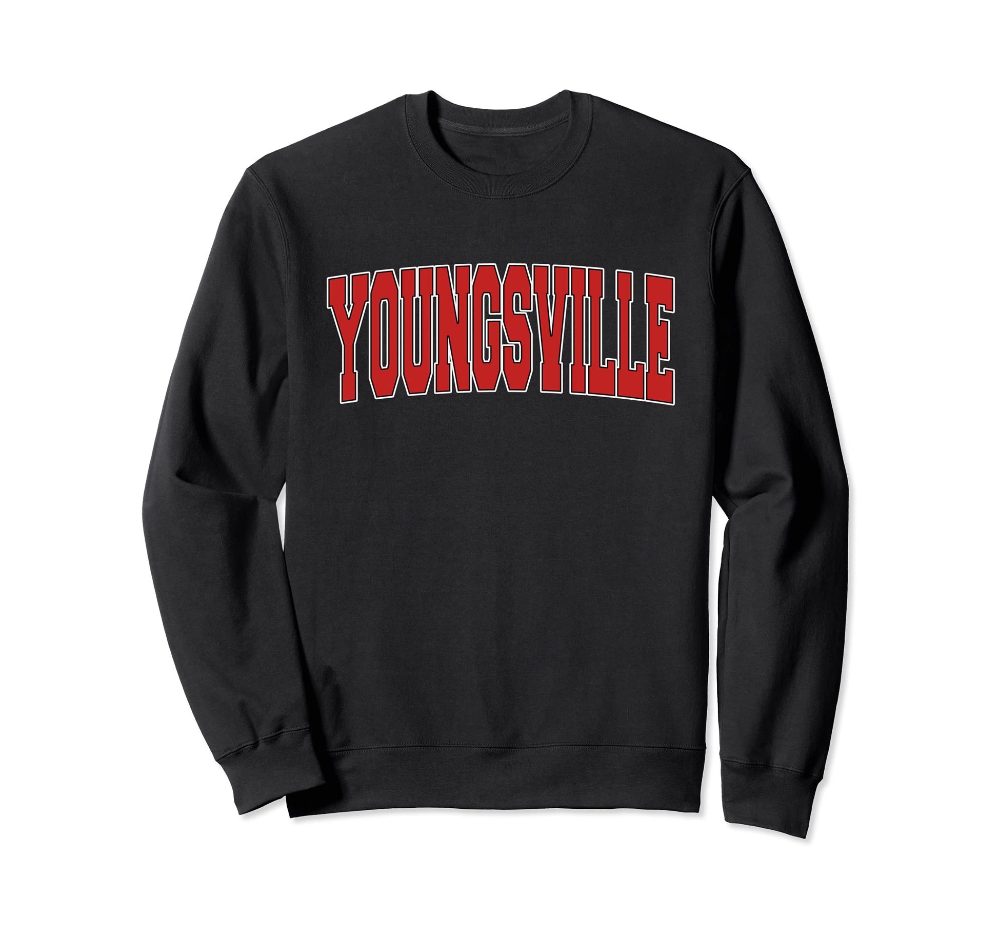 Youngsville La Louisiana Varsity Sweatshirt - Casual Everyday Wear Unisex - T-Shirt, Sweatshirt, Hoodie