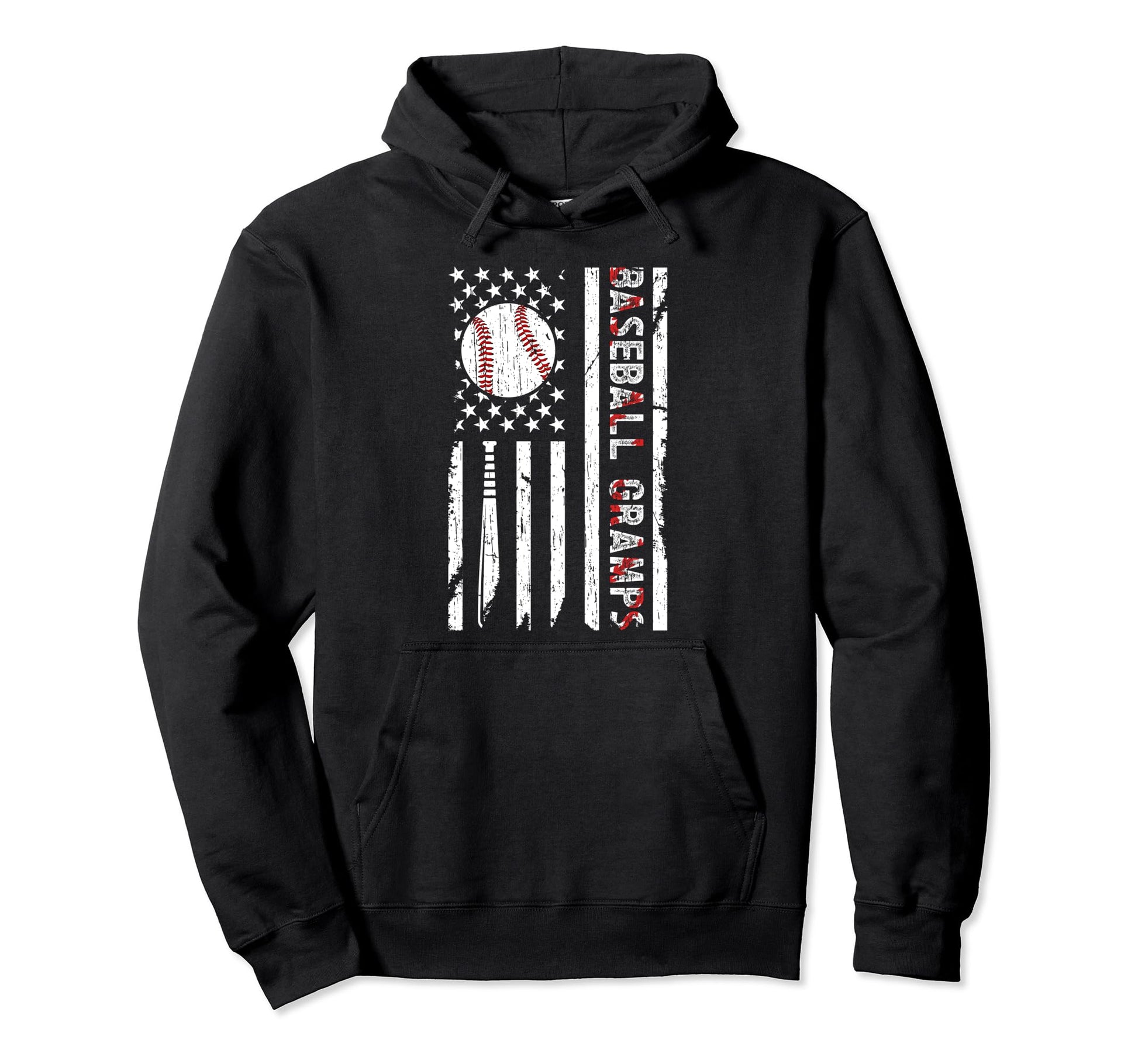 Baseball Gramps Baseball Player Gramps Hoodie - Graphic Print for Adults - T-Shirt, Sweatshirt, Hoodie