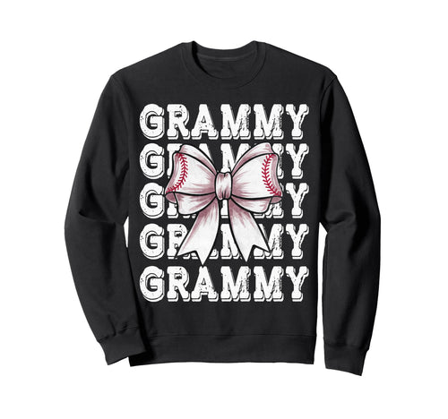Coquette Baseball Grammy Matching Sweatshirt - Aesthetic Graphic Unisex - T-Shirt, Sweatshirt, Hoodie