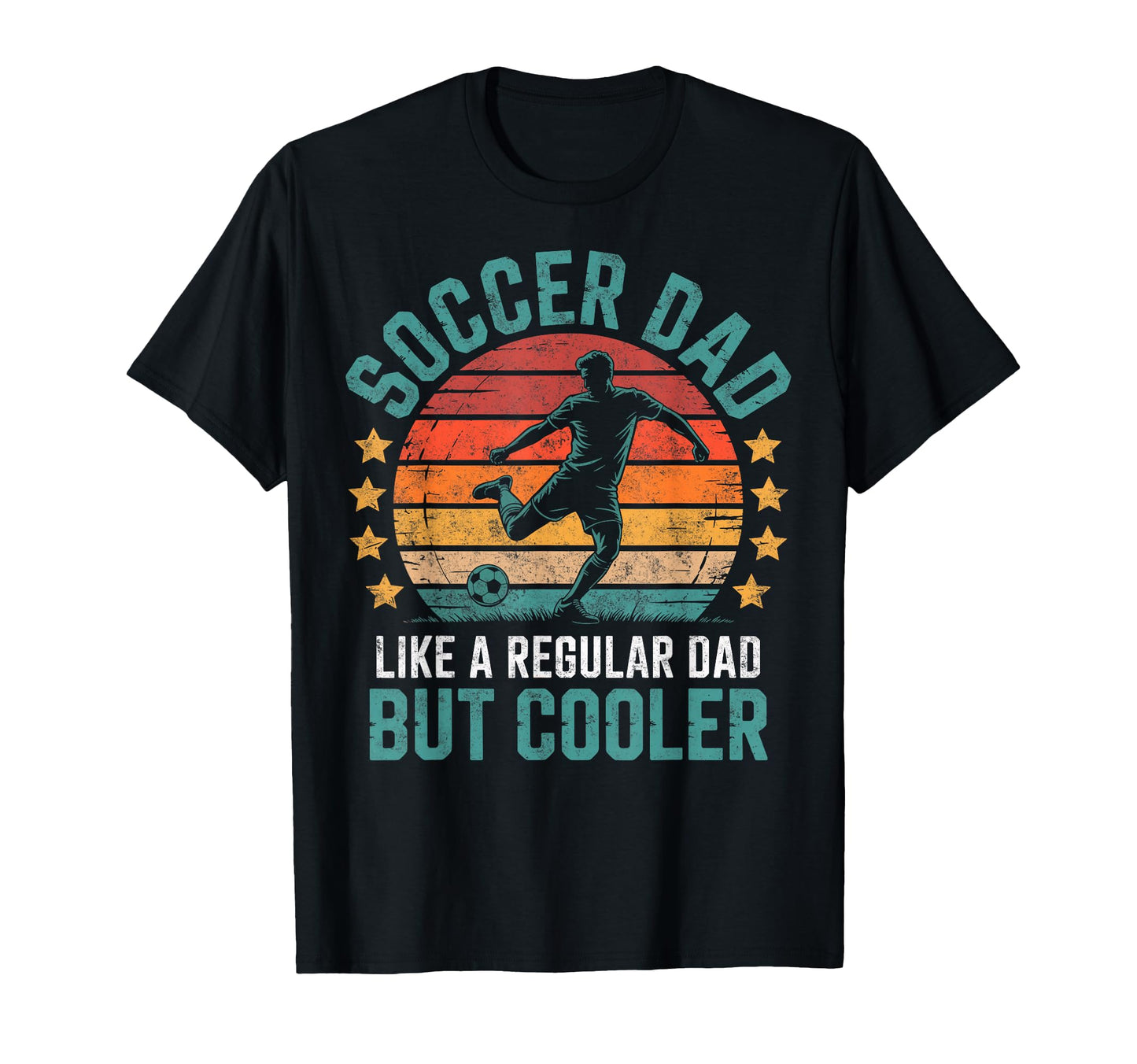 Soccer Player Dad Like Regular Father T-Shirt - Trendy Graphic Men Women - T-Shirt, Sweatshirt, Hoodie