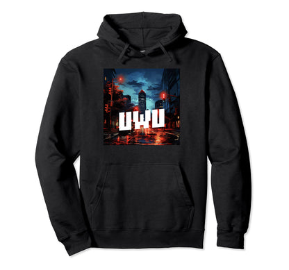Uwu Aesthetic Vaporwave Hoodie - Casual Everyday Wear Unisex - T-Shirt, Sweatshirt, Hoodie