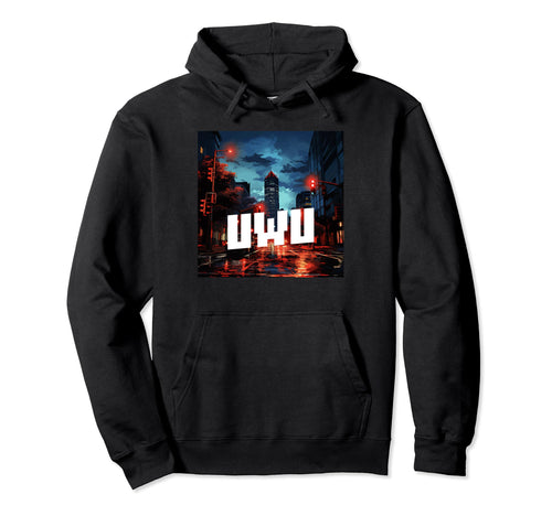 Uwu Aesthetic Vaporwave Hoodie - Casual Everyday Wear Unisex - T-Shirt, Sweatshirt, Hoodie