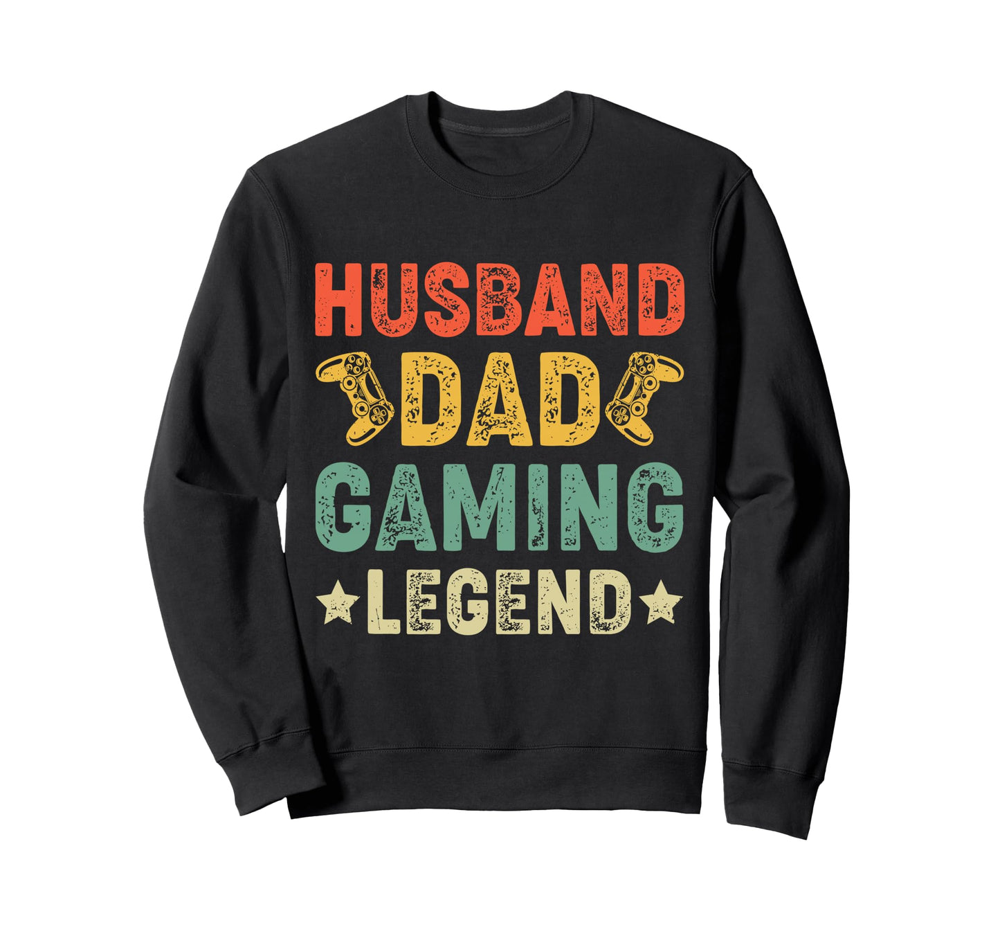 Gaming Lover Husband Dad Legend Sweatshirt - Trendy Graphic for Adults - T-Shirt, Sweatshirt, Hoodie