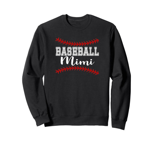 Baseball Mimi Proud Baseball Grandma Sweatshirt - Novelty Apparel Unisex - T-Shirt, Sweatshirt, Hoodie