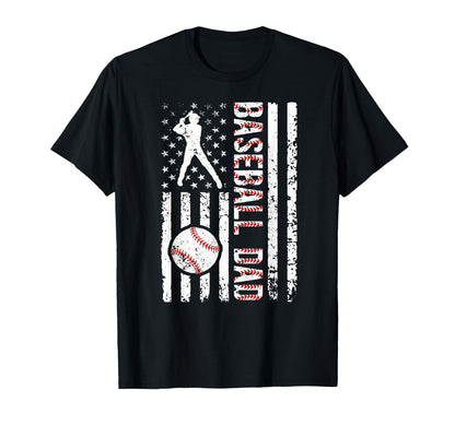 Baseball Dad Baseball Player Father Us T-Shirt - Aesthetic Graphic Unisex - T-Shirt, Sweatshirt, Hoodie