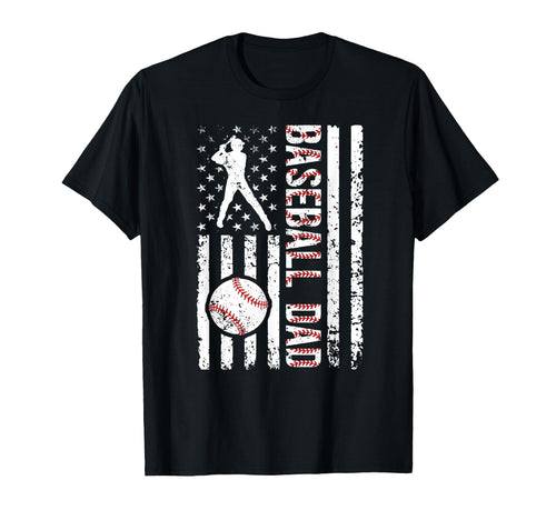 Baseball Dad Baseball Player Father Us T-Shirt - Aesthetic Graphic Unisex - T-Shirt, Sweatshirt, Hoodie