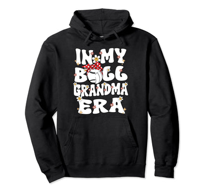 My Ball Grandma Era Groovy Baseball Hoodie - Aesthetic Graphic Men Women - T-Shirt, Sweatshirt, Hoodie