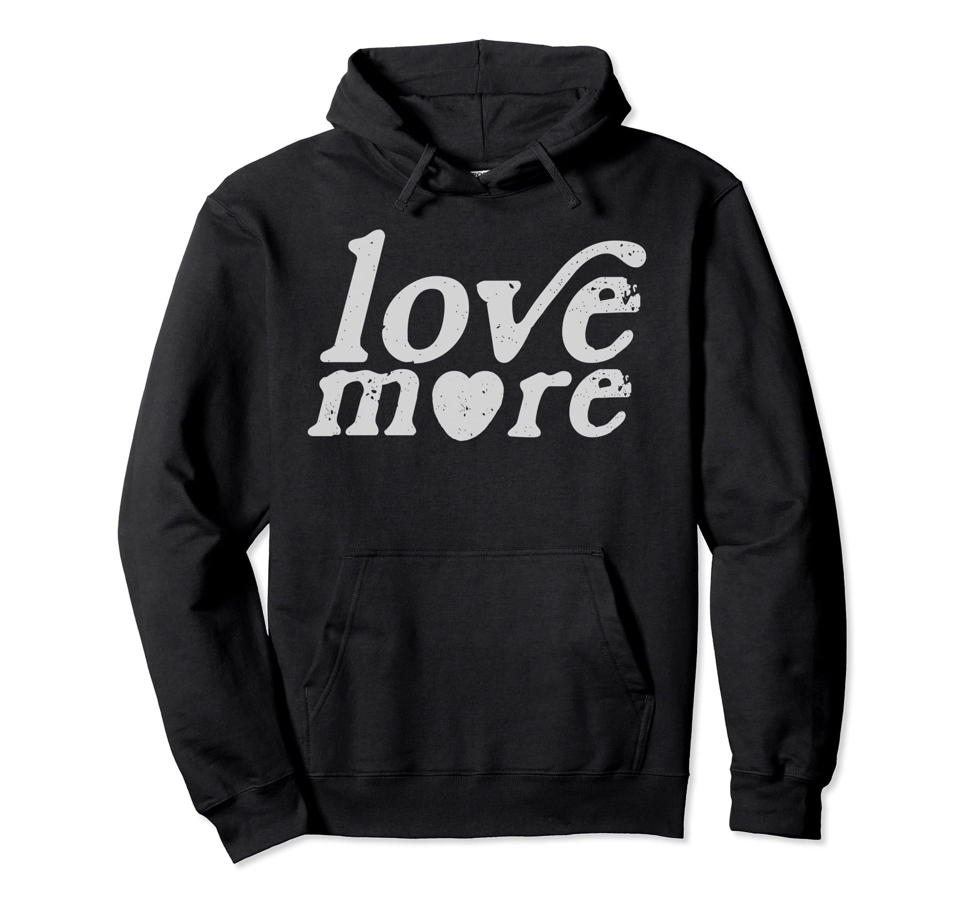 Love More 1970S Boho Aesthetic Hoodie - Custom Art Print for Adults - T-Shirt, Sweatshirt, Hoodie