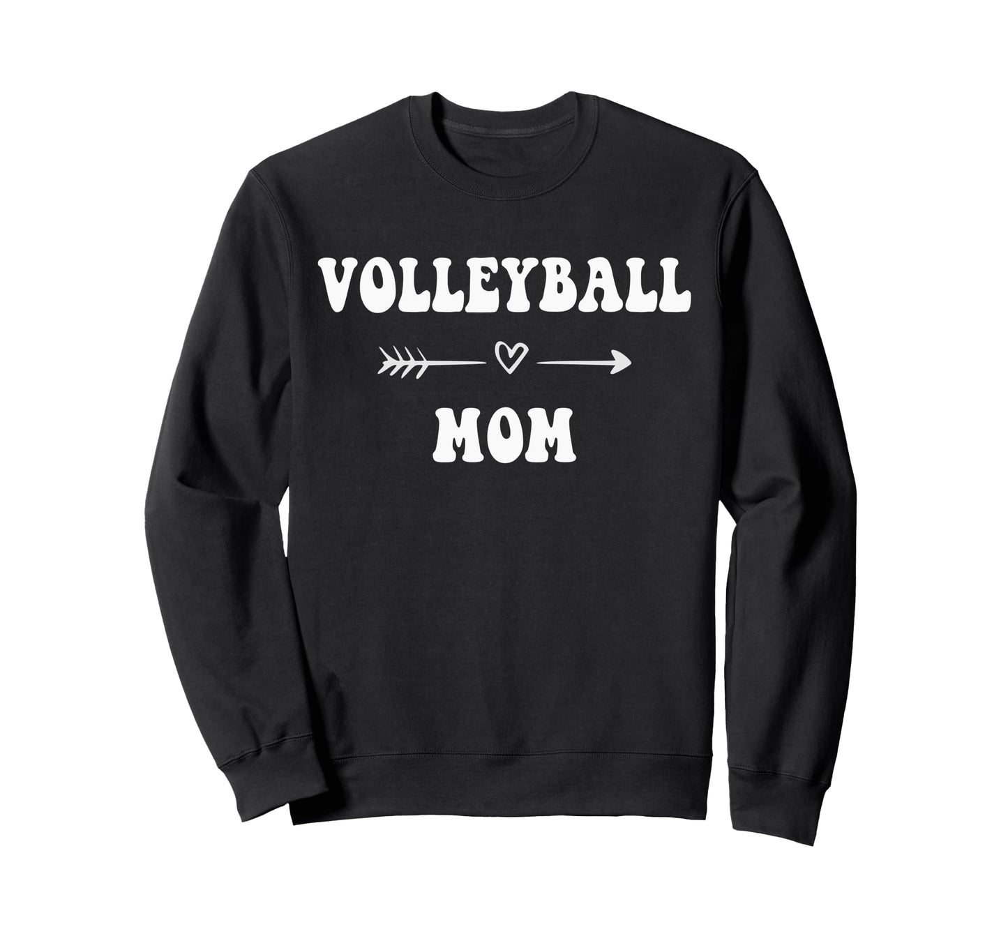 Volleyball Mom Volleyball Player Sweatshirt - Graphic Print for Adults - T-Shirt, Sweatshirt, Hoodie