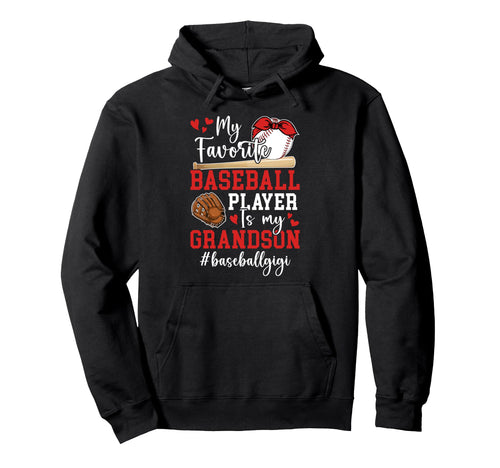 Baseball Gigi Grandma Proud Baseball Hoodie - Trendy Graphic for Adults - T-Shirt, Sweatshirt, Hoodie