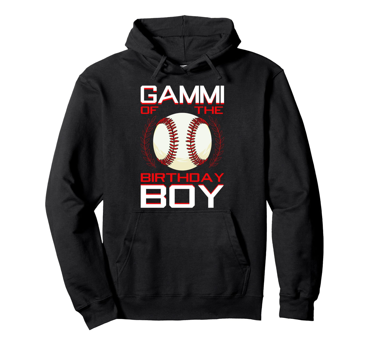 Gammi Birthday Baseball Theme Bday Hoodie - Aesthetic Graphic Men Women - T-Shirt, Sweatshirt, Hoodie