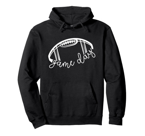 Game Day Mom Football Hoodie - Casual Everyday Wear Unisex - T-Shirt, Sweatshirt, Hoodie