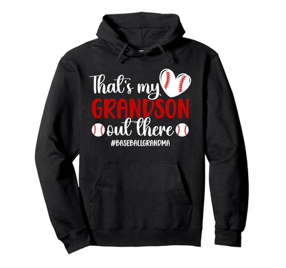 Proud Baseball Grandma Baseball Player Hoodie - Unique Graphic Men Women - T-Shirt, Sweatshirt, Hoodie