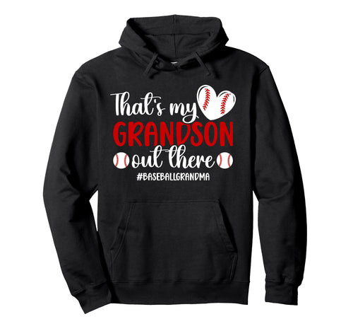 Proud Baseball Grandma Baseball Player Hoodie - Unique Graphic Men Women - T-Shirt, Sweatshirt, Hoodie