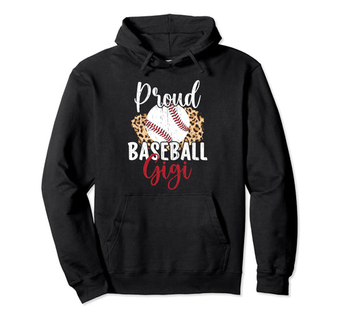 Proud Baseball Gigi Grandma Gigi Hoodie - Trendy Graphic for Adults - T-Shirt, Sweatshirt, Hoodie