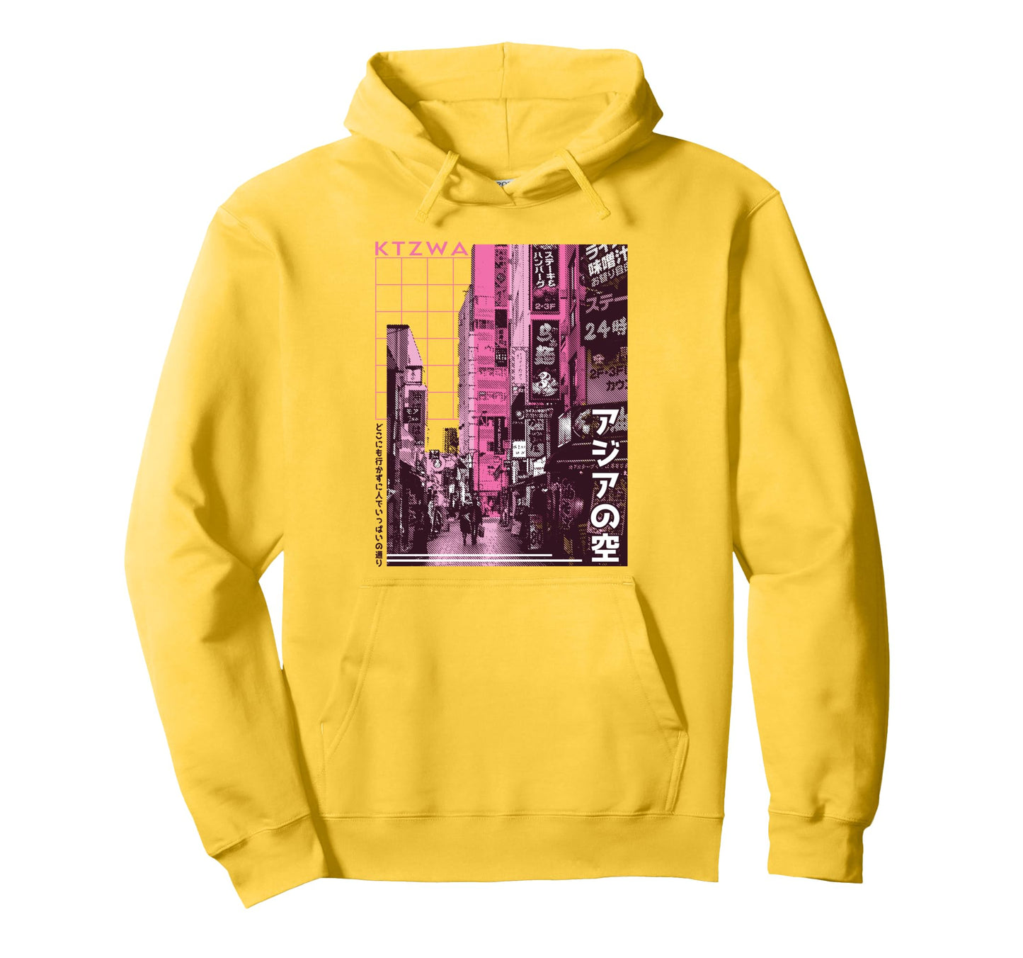 Japanese Aesthetic Streetwear Kanji Hoodie - Novelty Apparel Unisex - T-Shirt, Sweatshirt, Hoodie