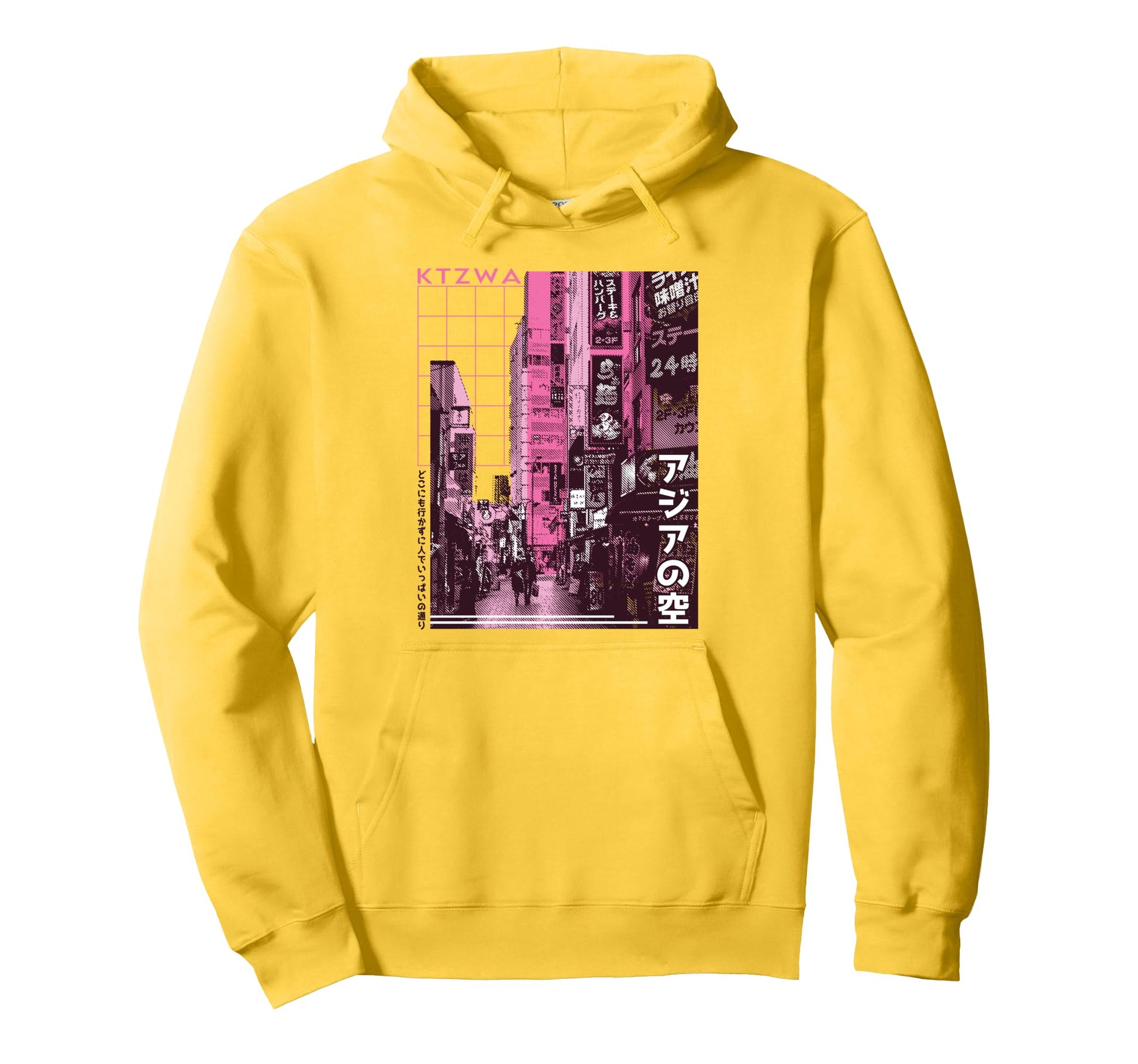 Japanese Aesthetic Streetwear Kanji Hoodie - Novelty Apparel Unisex - T-Shirt, Sweatshirt, Hoodie