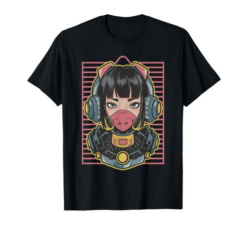 Aesthetic Japanese Vaporwave Anime T-Shirt - Custom Art Print for Adults - T-Shirt, Sweatshirt, Hoodie