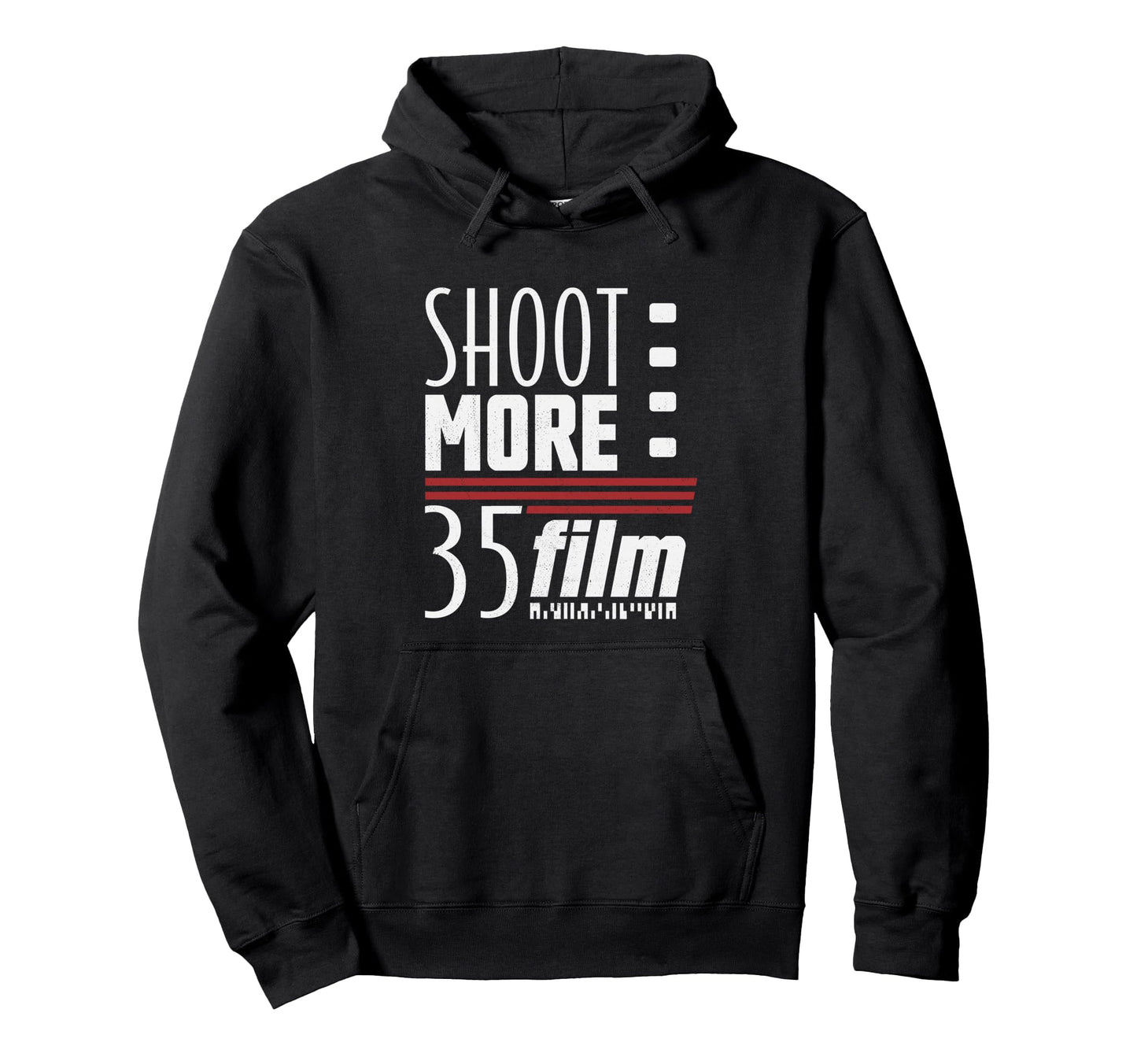 Shoot More 35Mm Film Analog Camera Hoodie - Trendy Graphic Men Women - T-Shirt, Sweatshirt, Hoodie