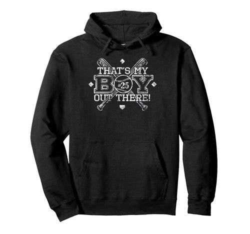 Baseball Mom Dad Thats My Proud Parent Hoodie - Graphic Print Men Women - T-Shirt, Sweatshirt, Hoodie