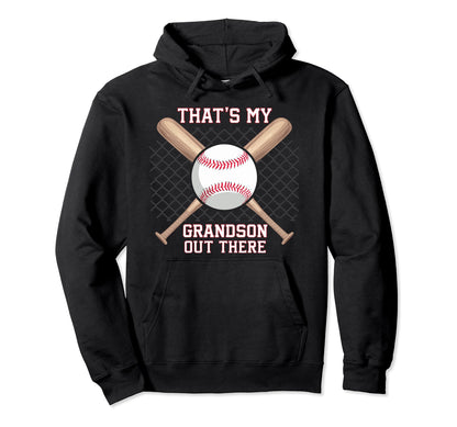 Baseball Grandpa Grandfather Gramps Hoodie - Fun Novelty Design Men Women - T-Shirt, Sweatshirt, Hoodie