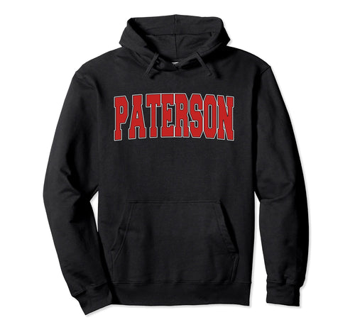 Paterson Nj New Jersey Varsity Usa Sports Hoodie - Trendy Graphic Unisex - T-Shirt, Sweatshirt, Hoodie