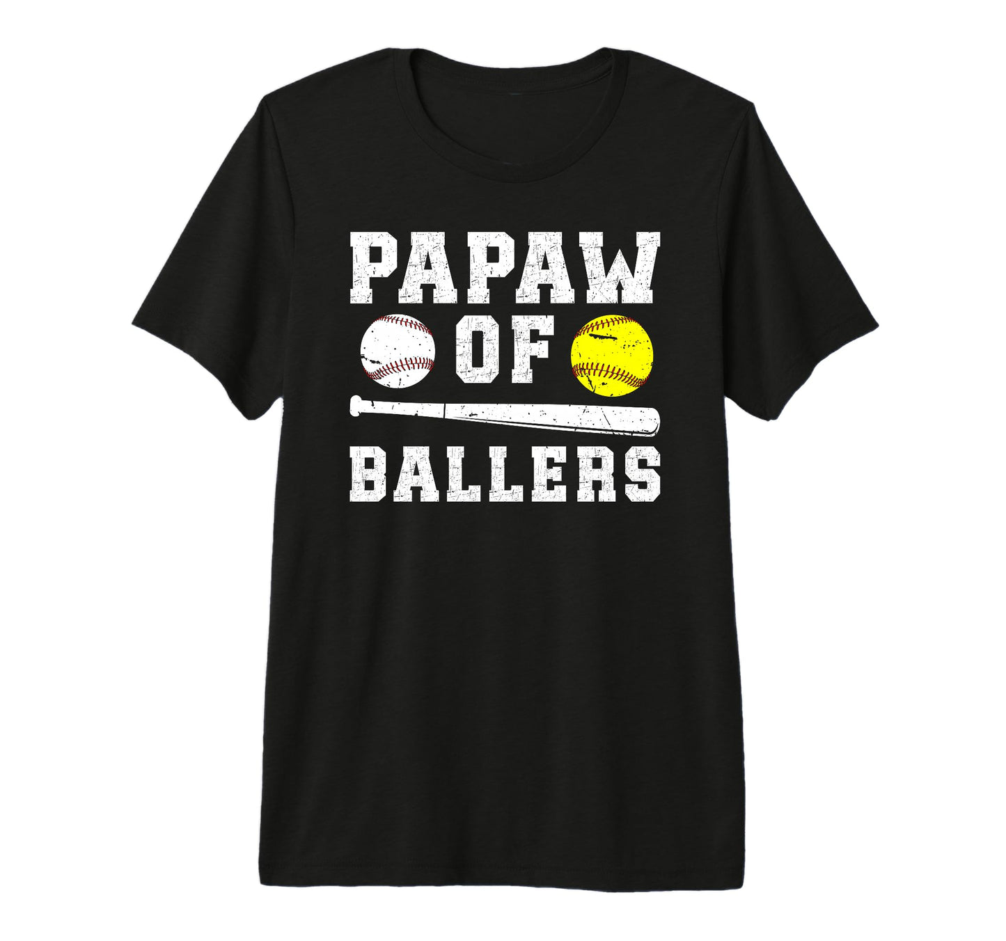Mens Papaw Ballers Proud Baseball T-Shirt - Aesthetic Graphic Unisex - T-Shirt, Sweatshirt, Hoodie