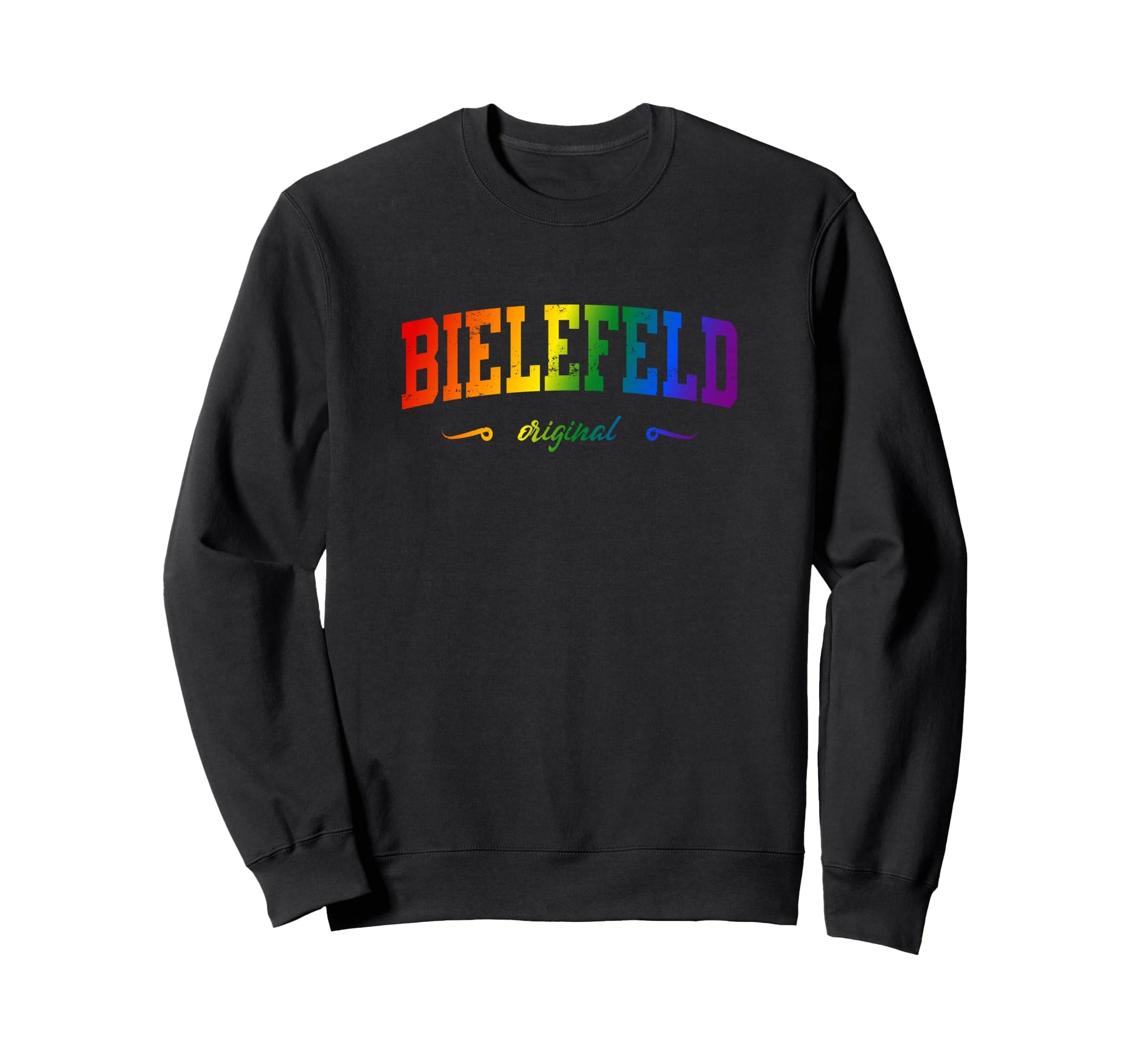 Bielefeld Westphalia Lgbtqai Sweatshirt - Streetwear Style for Adults - T-Shirt, Sweatshirt, Hoodie