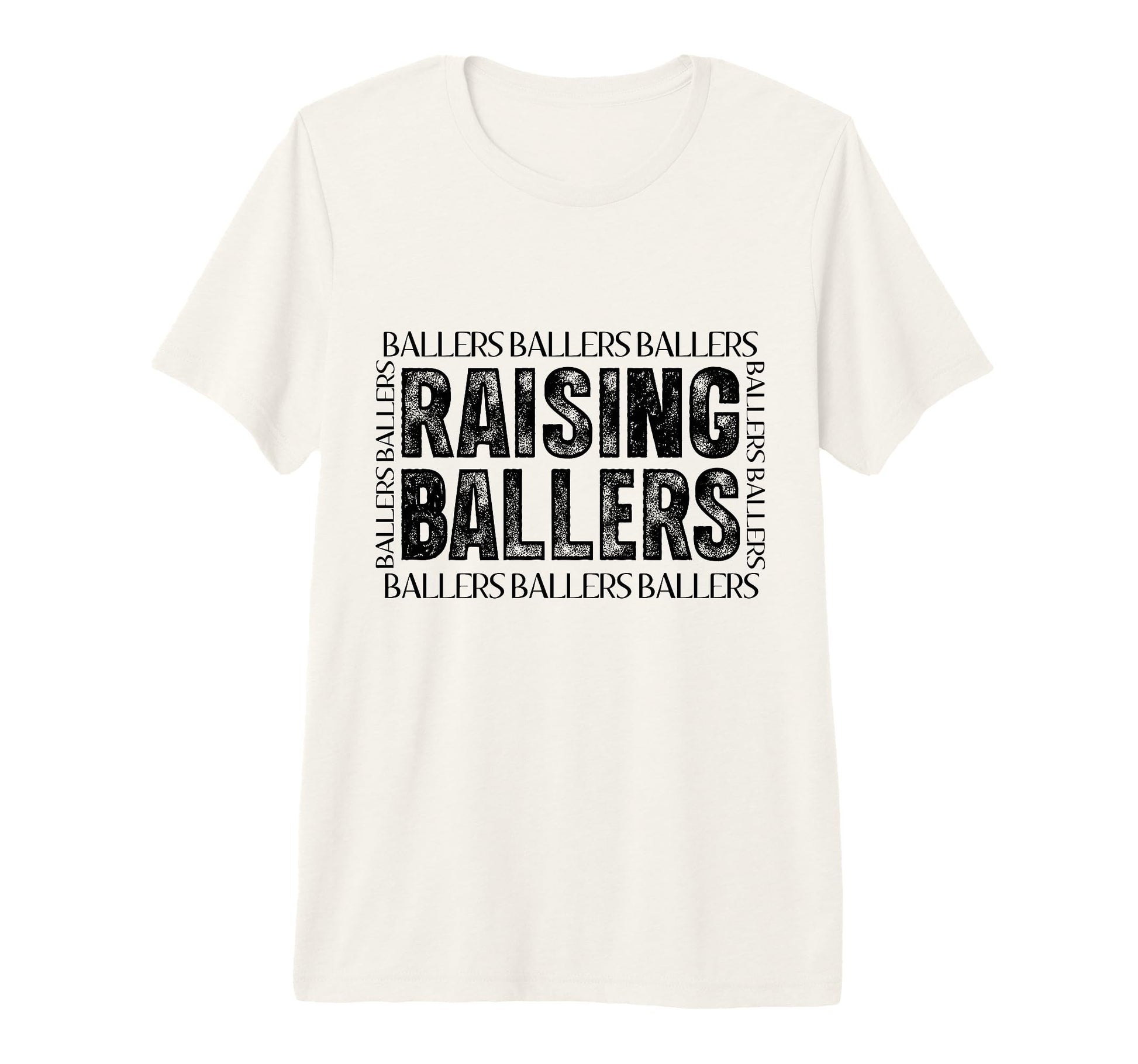 Raising Little Ballers Tri Blend T-Shirt - Casual Everyday Wear for Adults - T-Shirt, Sweatshirt, Hoodie