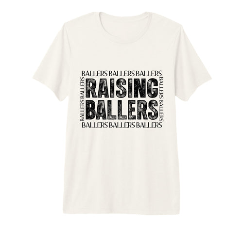 Raising Little Ballers Tri Blend T-Shirt - Casual Everyday Wear for Adults - T-Shirt, Sweatshirt, Hoodie