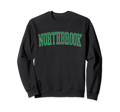Northbrook Oh Distressed Green Sweatshirt - Fun Novelty Design Men Women - T-Shirt, Sweatshirt, Hoodie