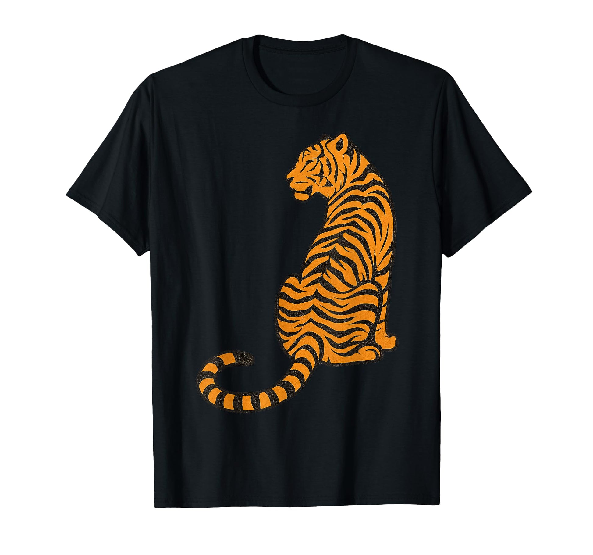 Tiger 90S Grunge Tiger T-Shirt - Minimalist Print Unisex - T-Shirt, Sweatshirt, Hoodie