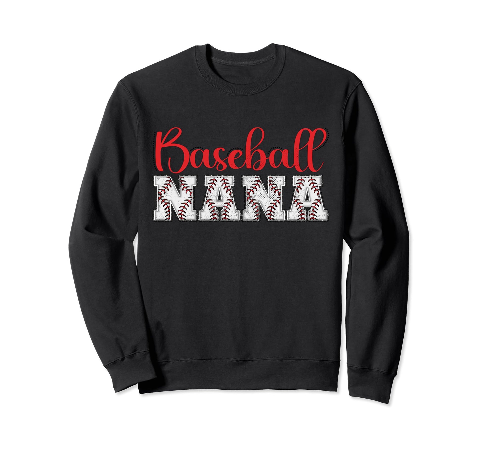 Baseball Nana Funny Sporty Sweatshirt - Aesthetic Graphic Men Women - T-Shirt, Sweatshirt, Hoodie