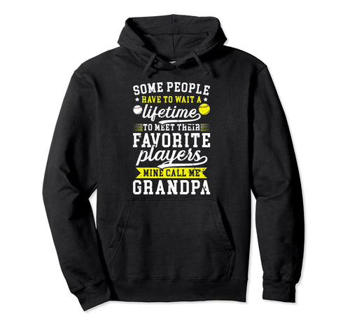 Favorite Players Call Me Grandpa Hoodie - Unique Graphic for Adults - T-Shirt, Sweatshirt, Hoodie