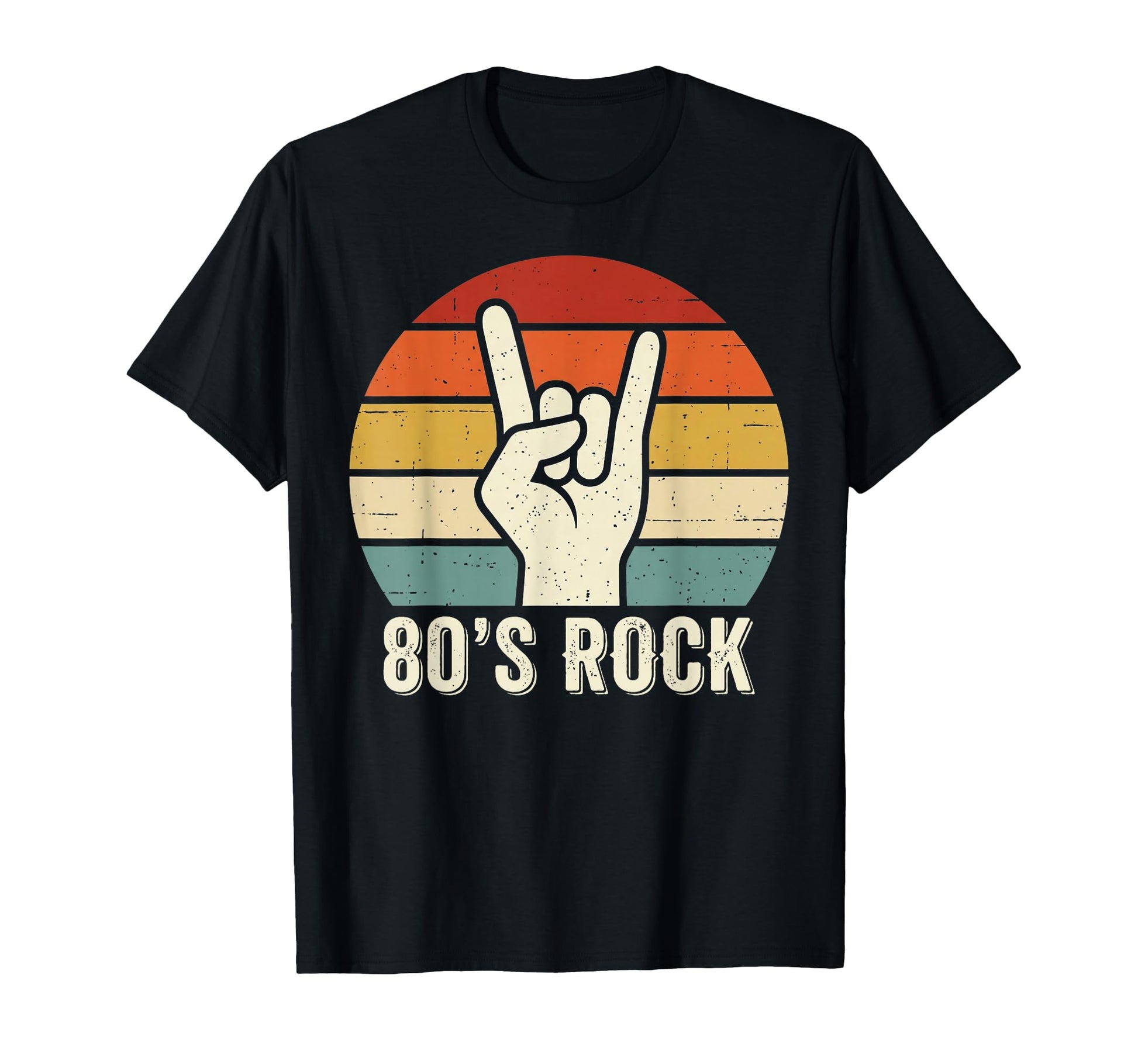 80S Rock N Roll Rock Fans Rock T-Shirt - Fun Novelty Design Men Women - T-Shirt, Sweatshirt, Hoodie