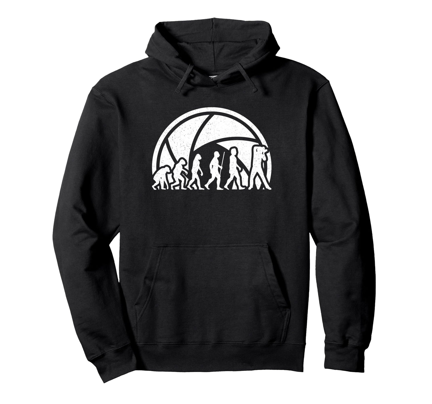 Funny Photographer Evolution Camera Hoodie - Minimalist Print Unisex - T-Shirt, Sweatshirt, Hoodie