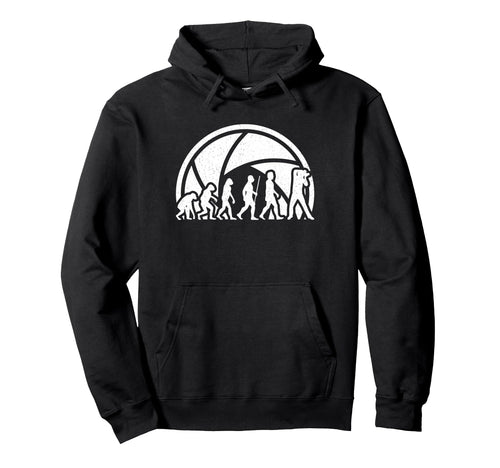 Funny Photographer Evolution Camera Hoodie - Minimalist Print Unisex - T-Shirt, Sweatshirt, Hoodie