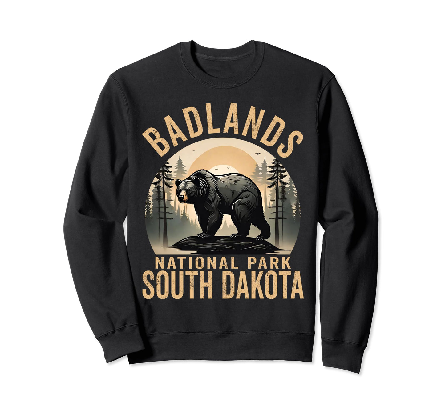 Badlands National Park South Sweatshirt - Casual Everyday Wear Unisex - T-Shirt, Sweatshirt, Hoodie