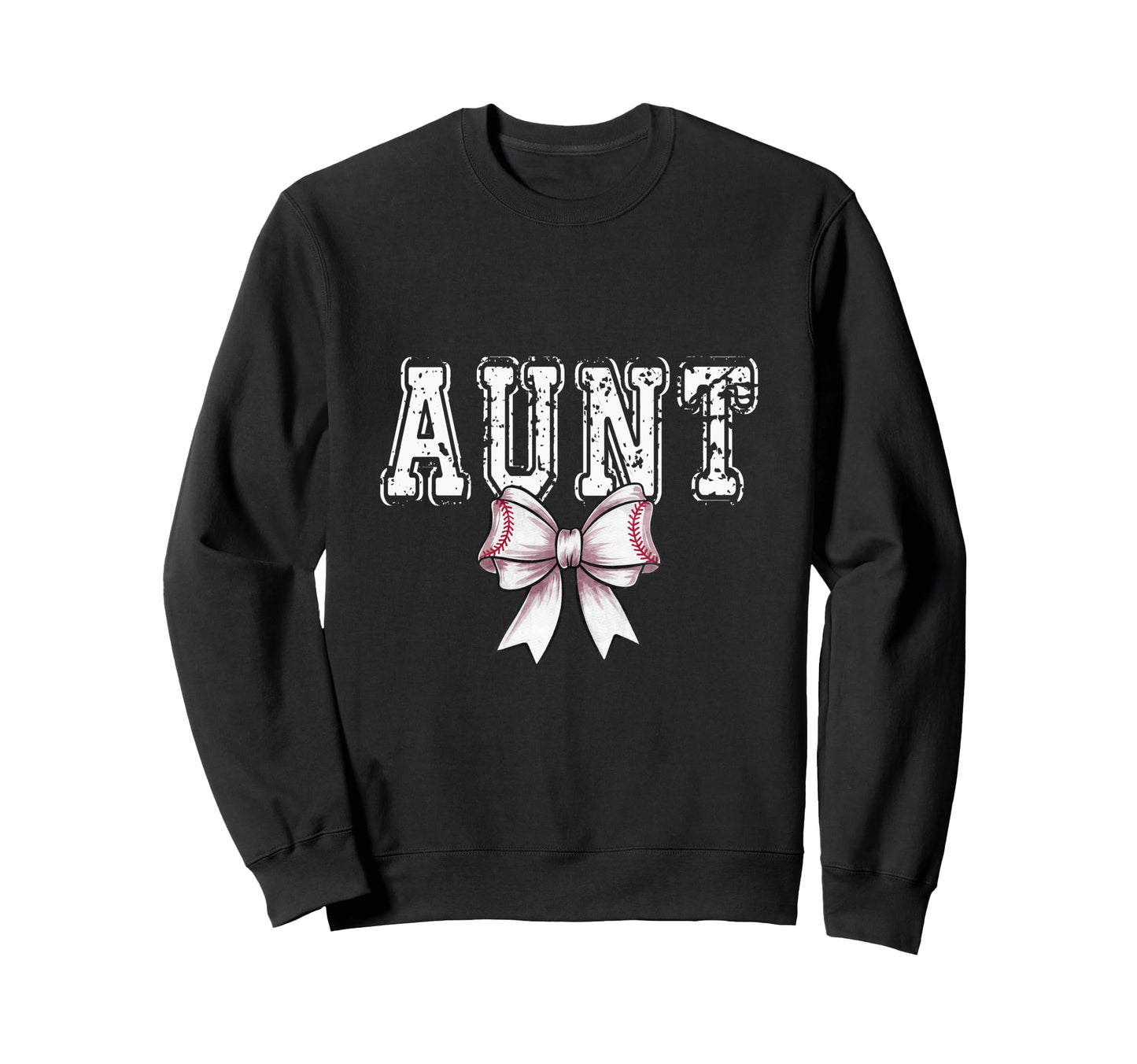 Coquette Baseball Aunt Spirit Sweatshirt - Novelty Apparel for Adults - T-Shirt, Sweatshirt, Hoodie