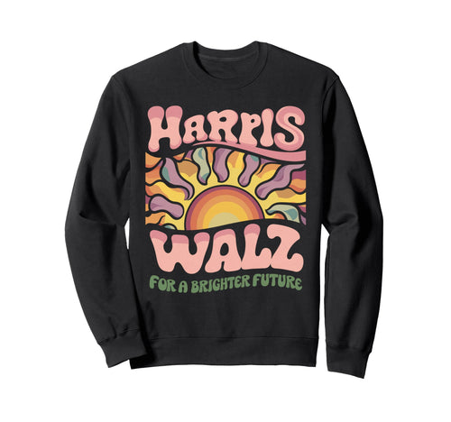 Harris Walz Boho Sweatshirt - Fun Novelty Design for Adults - T-Shirt, Sweatshirt, Hoodie